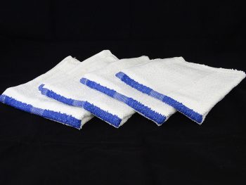 Cotton Terry Towel Blue Stripe